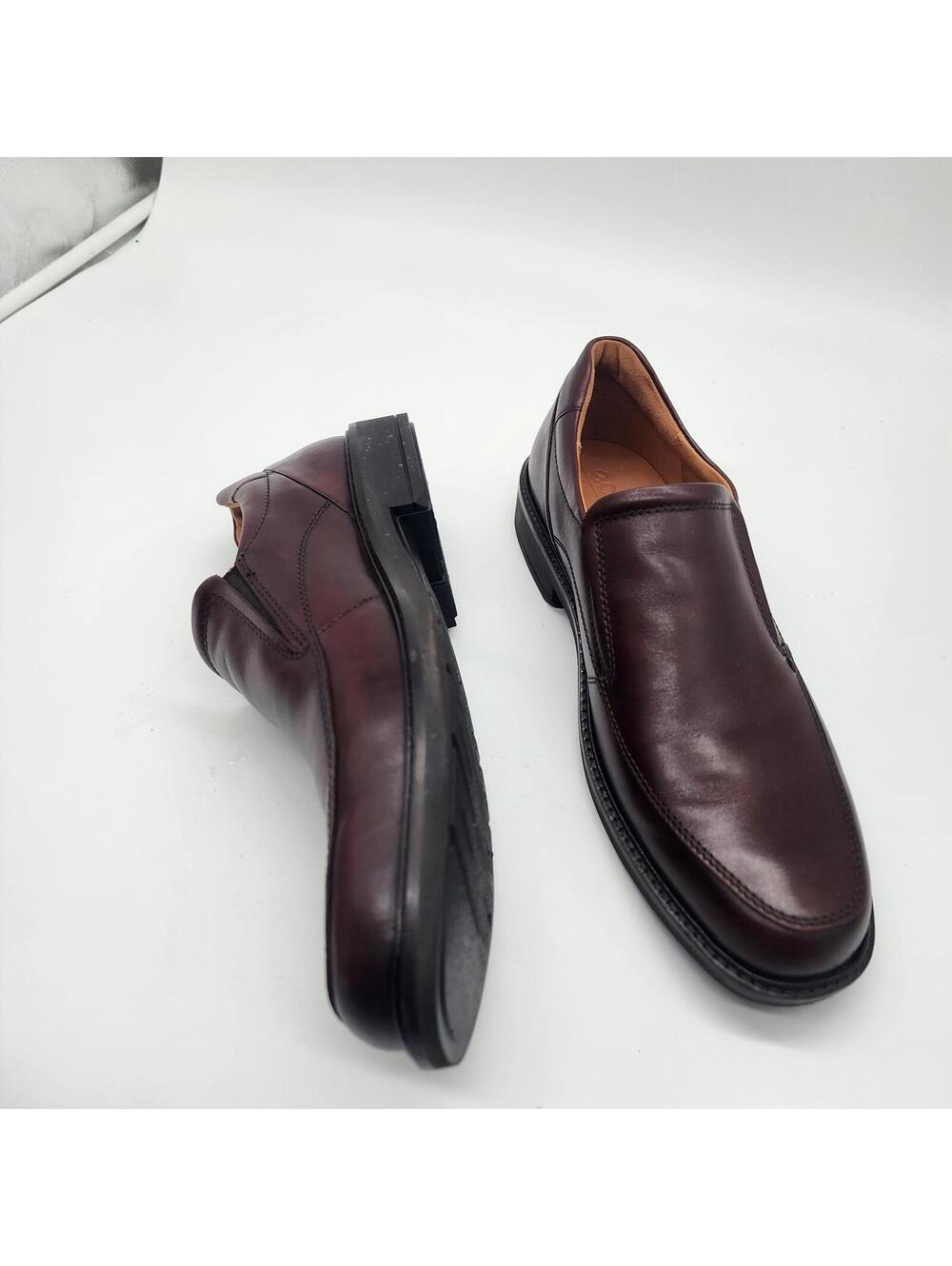 ECCO Holton Apron Toe Slip-On shoes 46 12 12.5 brown - Picture 7 of 9